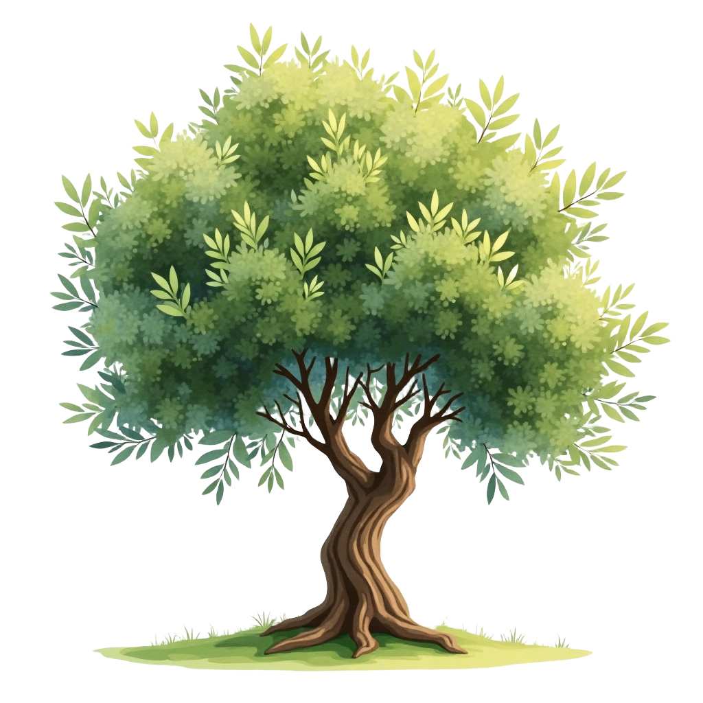 Olive Tree Illustration